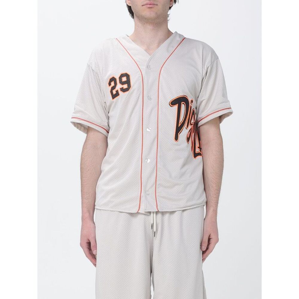 Disclaimer Men Mesh Shirt With Logo Disclaimer